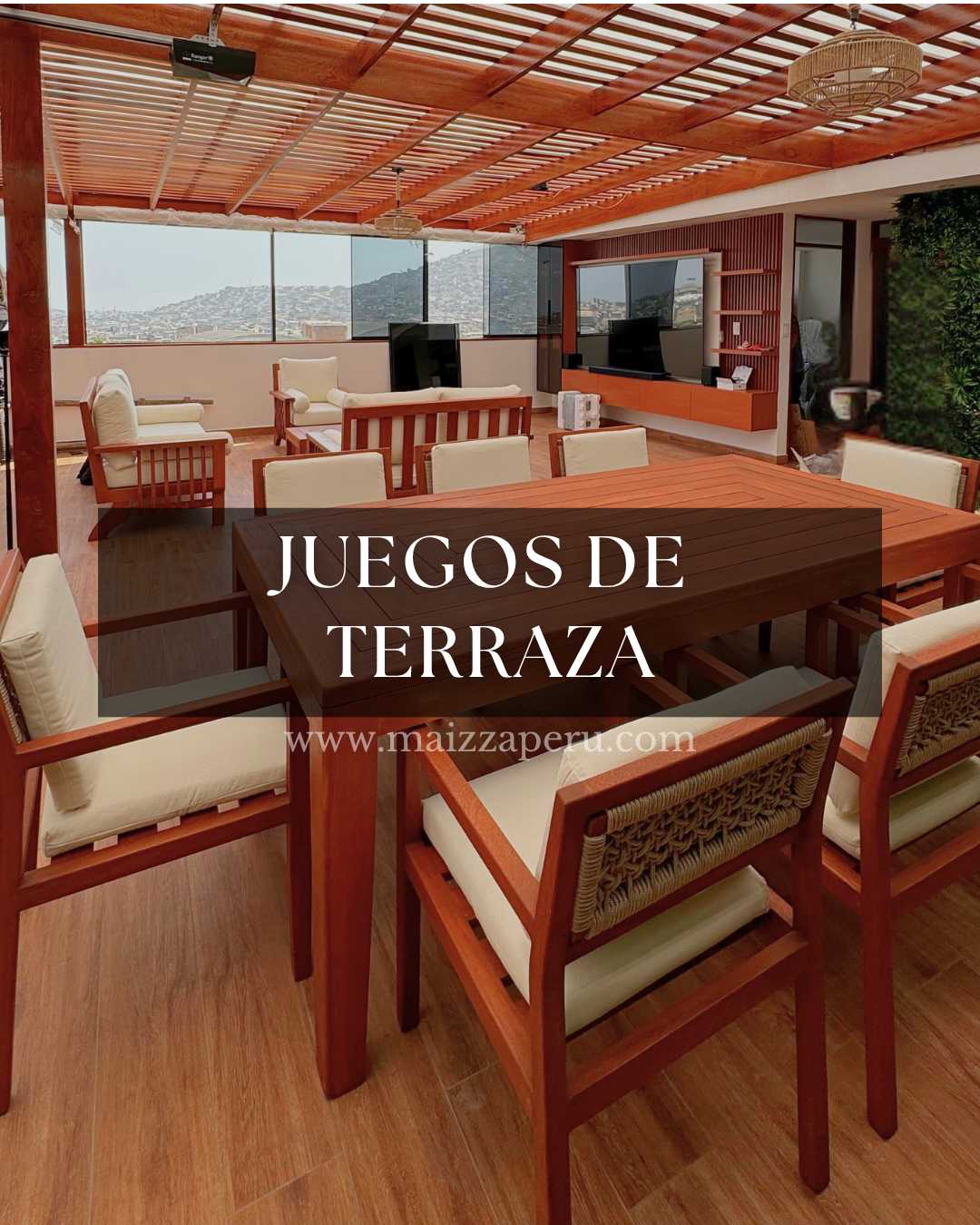 JUEGOS DE TERRAZA
