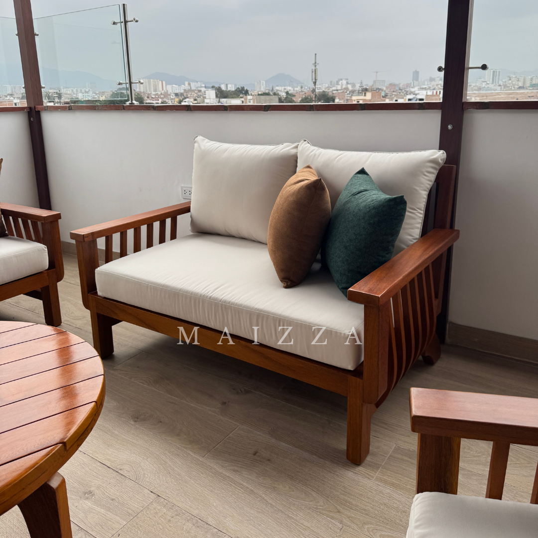 Juego de Sillones (madera) - Set Tokio