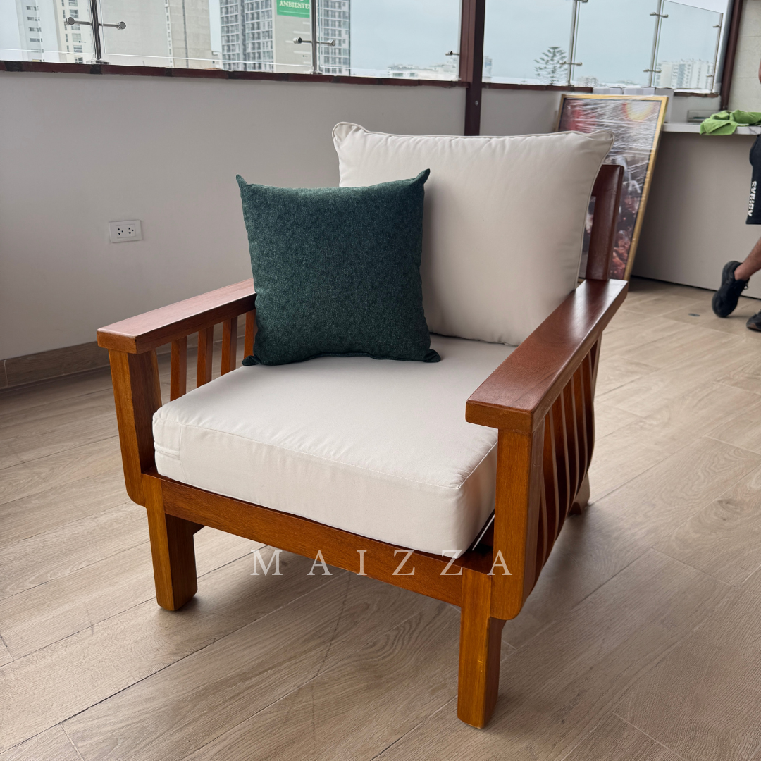 Juego de Sillones (madera) - Set Tokio