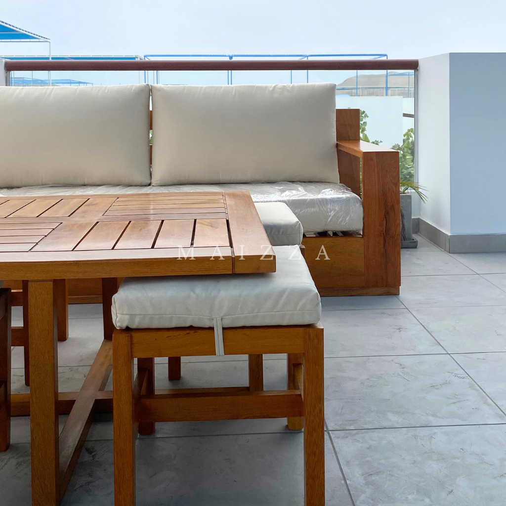 Juego de Sillones (madera) - Set Lazo