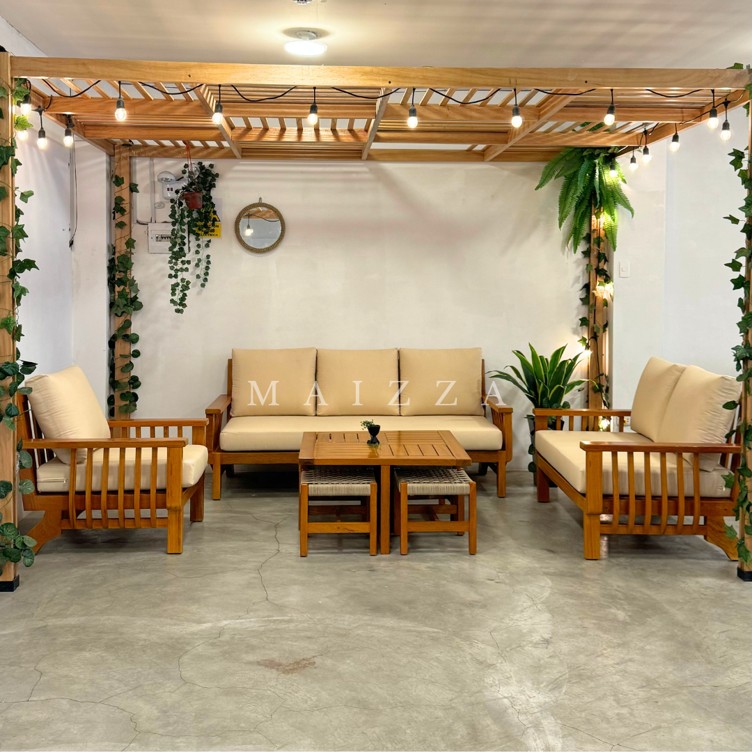Juego de Sillones (madera) - Set Tokio