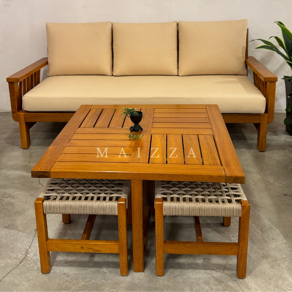Juego de Sillones (madera) - Set Tokio