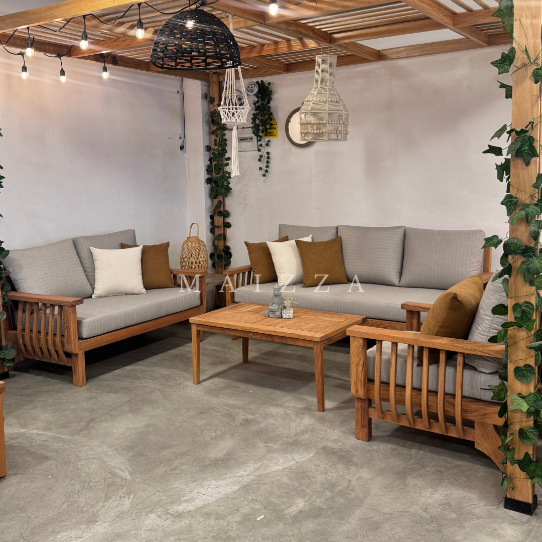 Juego de Sillones (madera) - Set Tokio