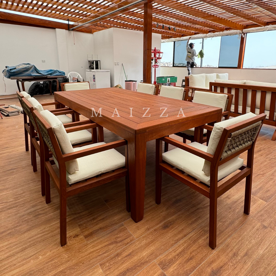 Juego de Comedor Alana + Set de Sillones Tokio