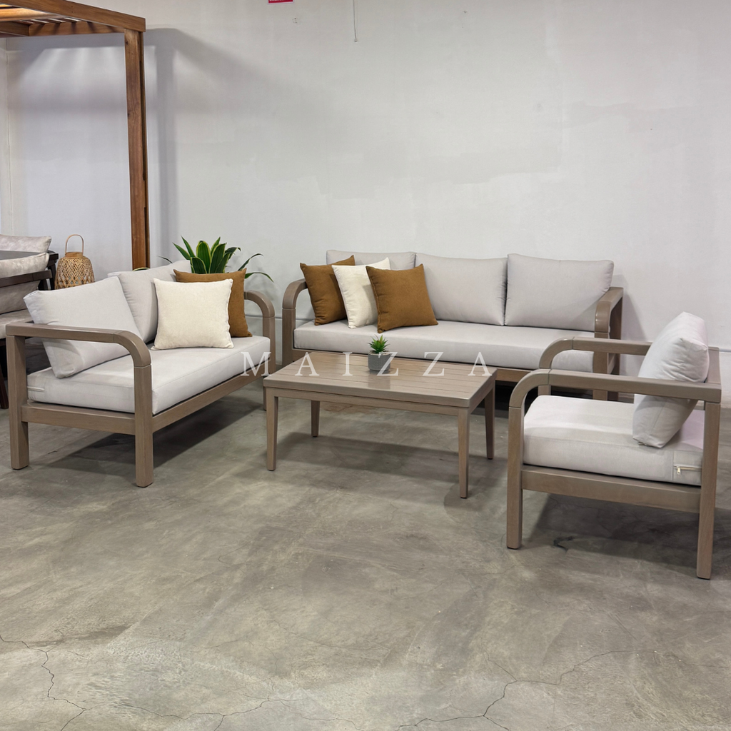 Juego de Sillones (madera) - Set Nuba