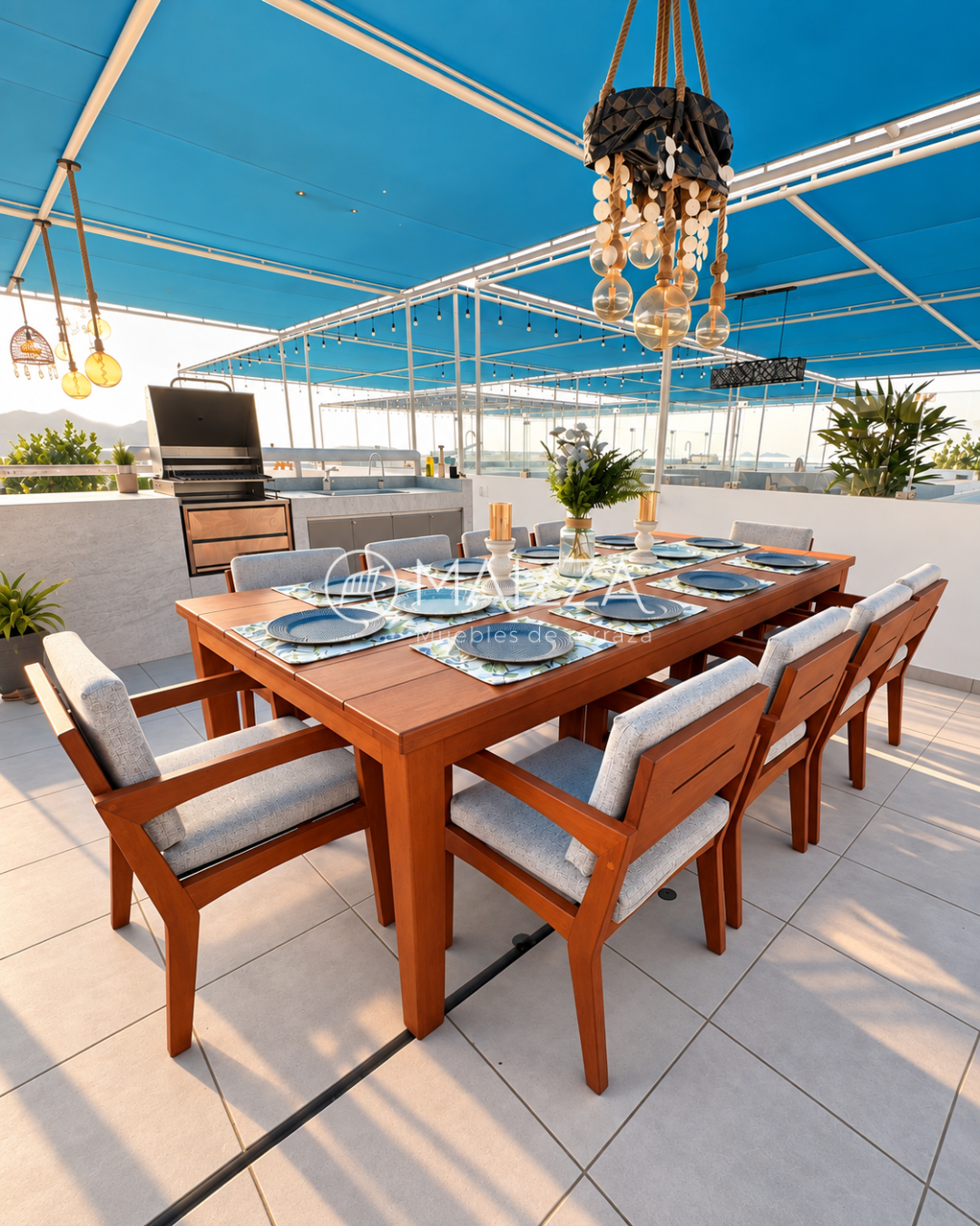 COMEDOR TOSCANO - SILLA LAZO