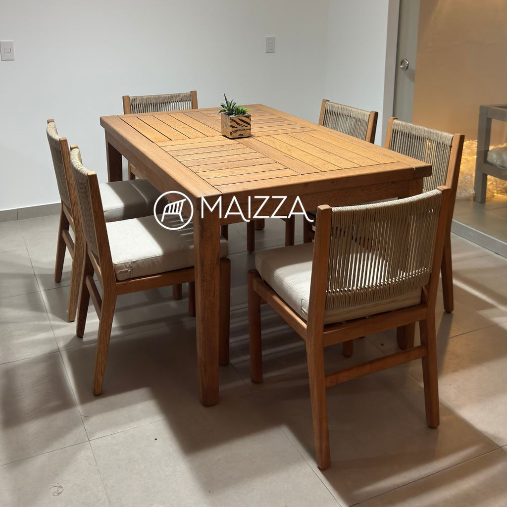 COMEDOR MARTINA DE 6 SILLAS