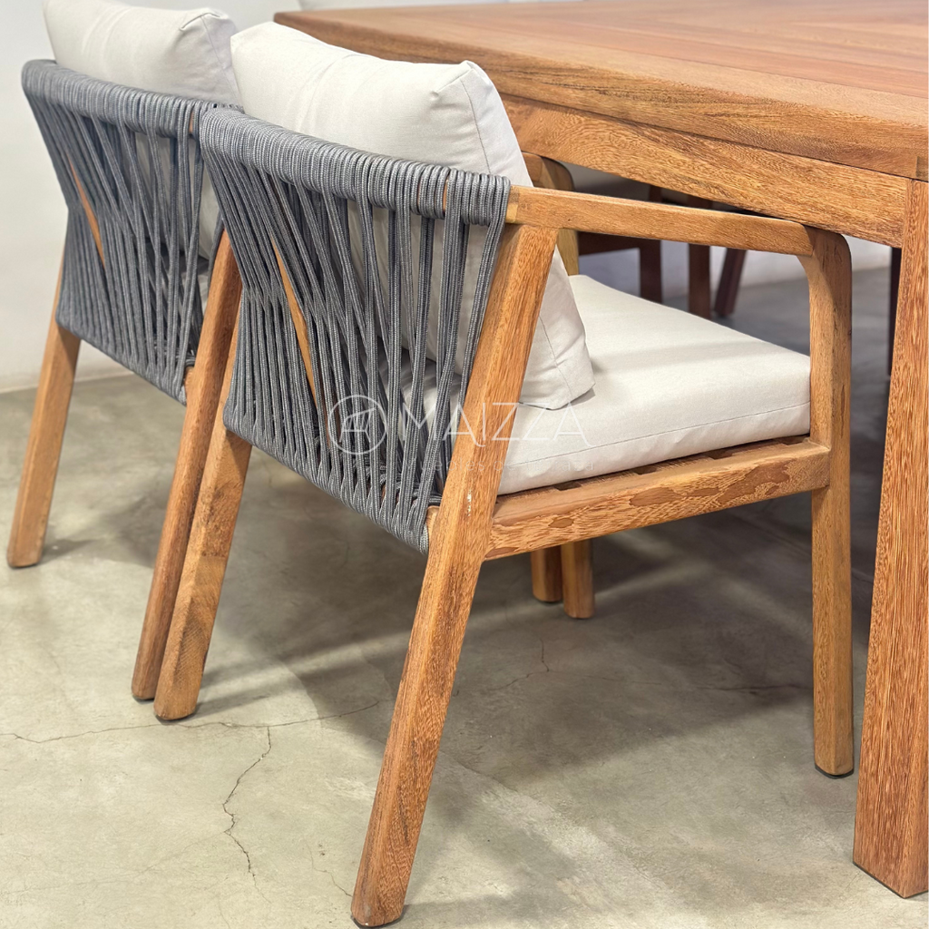 Juego de Comedor Cuadrado - Modelo Remanso