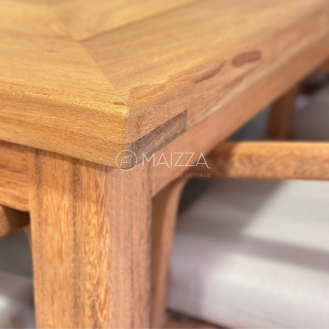 Juego de Comedor Cuadrado - Modelo Remanso