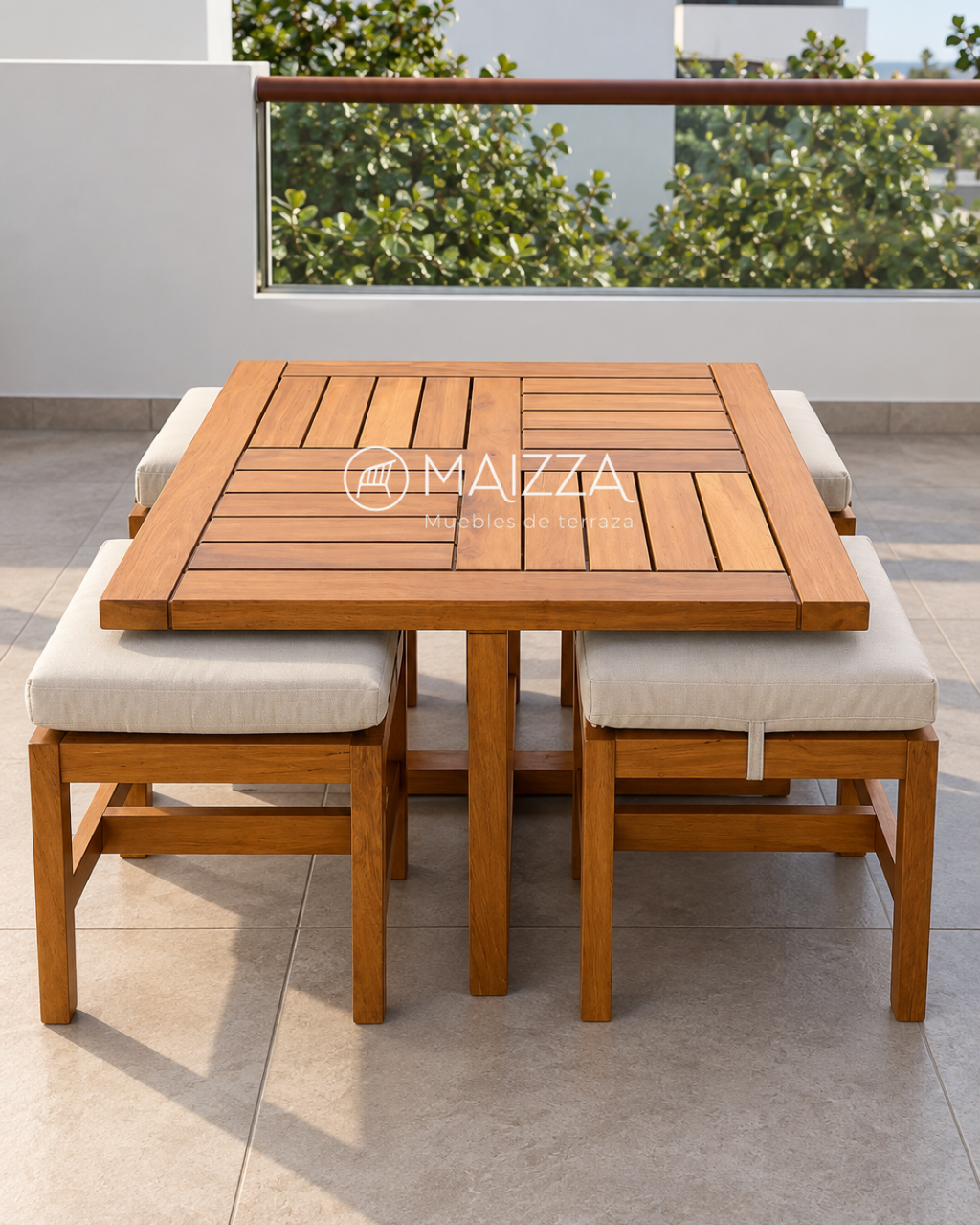 Modelo ARIA 4 Puff - Mesa de centro