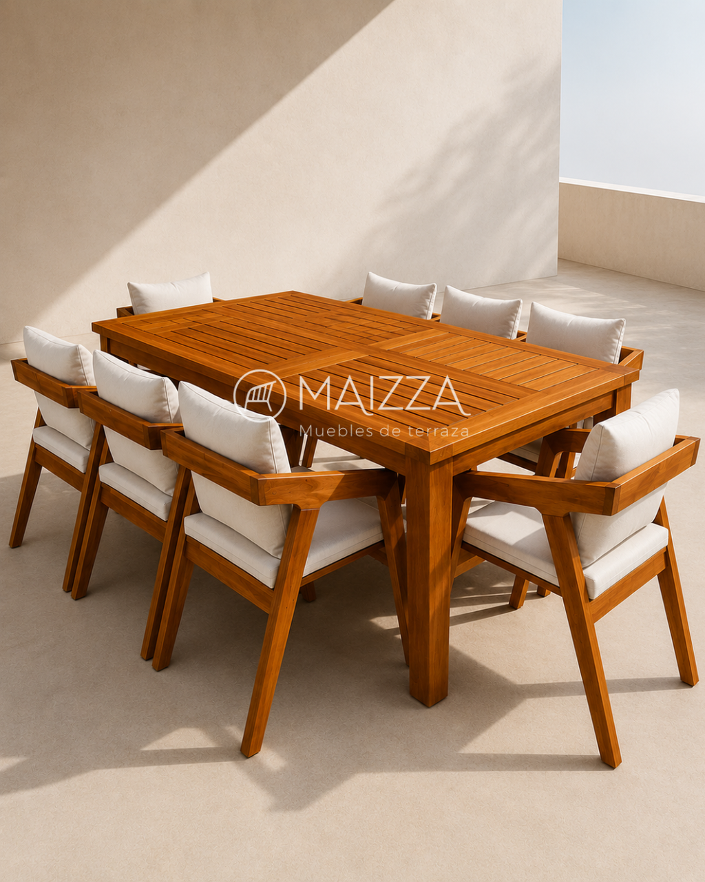 COMEDOR KAPLA - MESA AMBAR