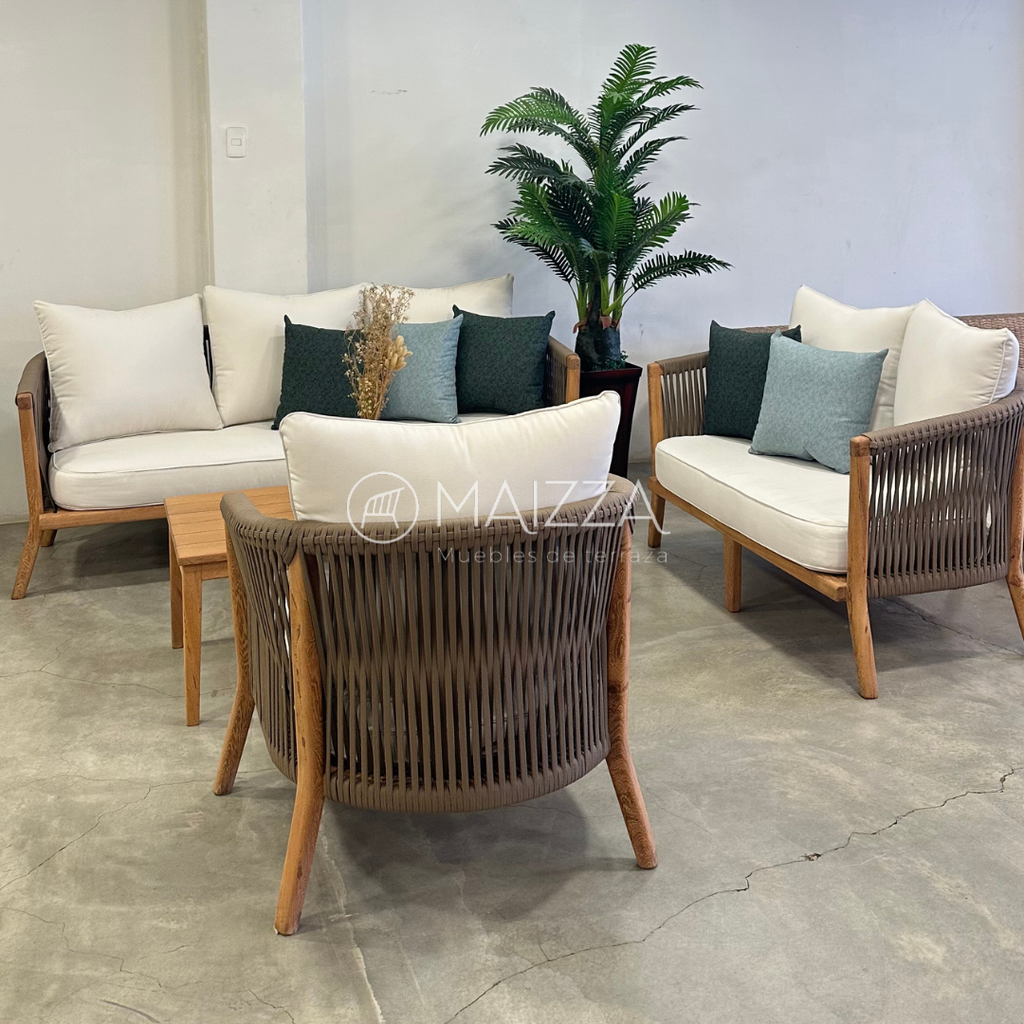 Juego de Sillones (cuerda) - Set Aura