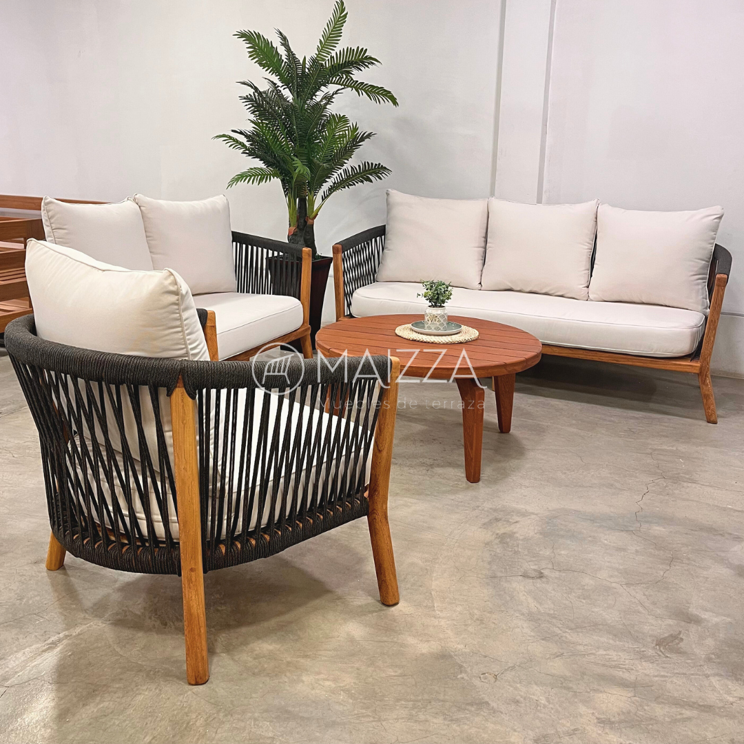 Juego de Sillones (cuerda) - Set Aura
