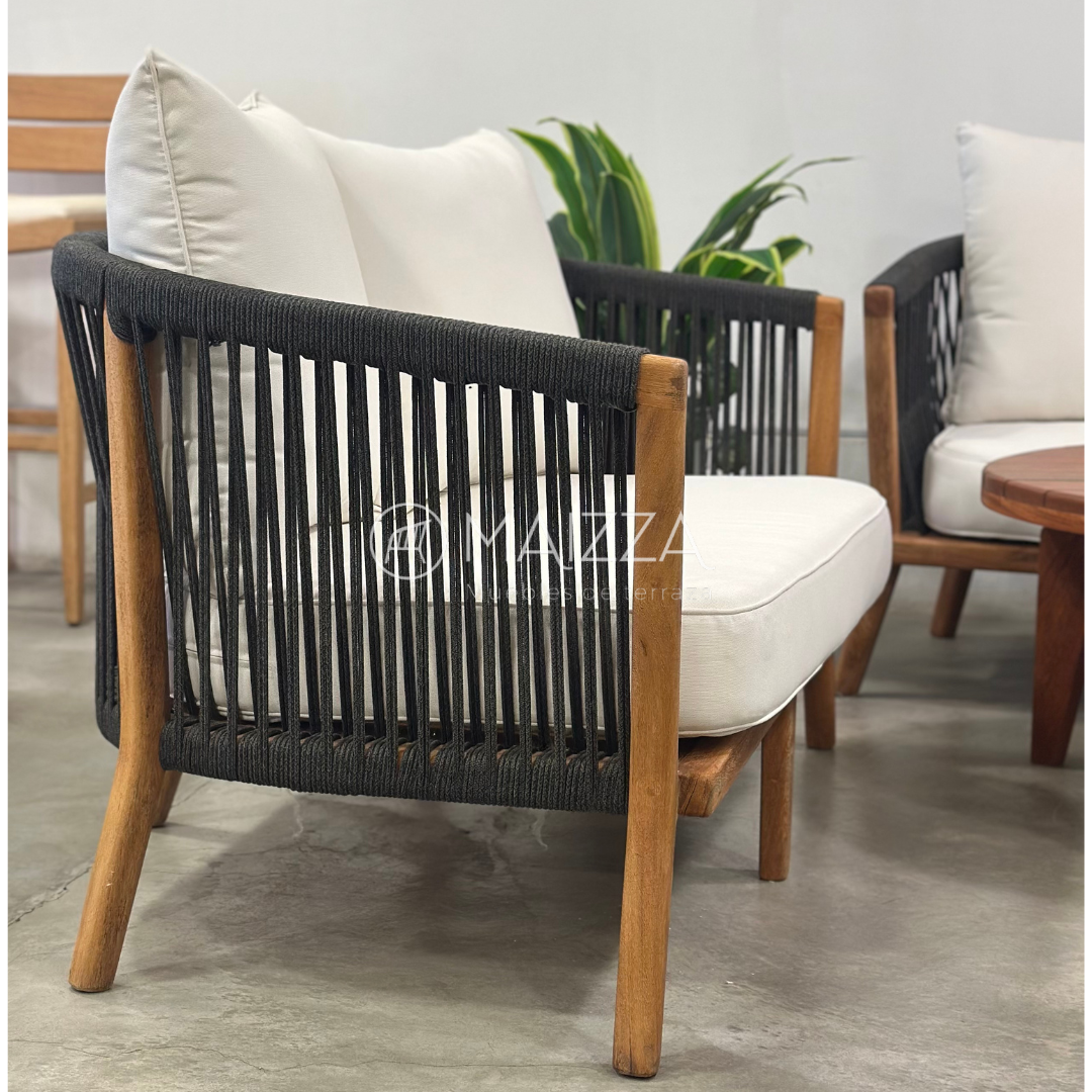 Juego de Sillones (cuerda) - Set Aura