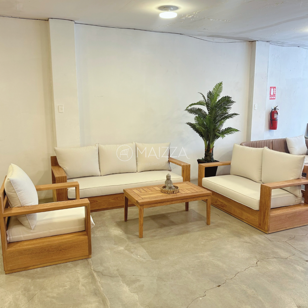 Juego de Sillones (madera) - Set Ibiza