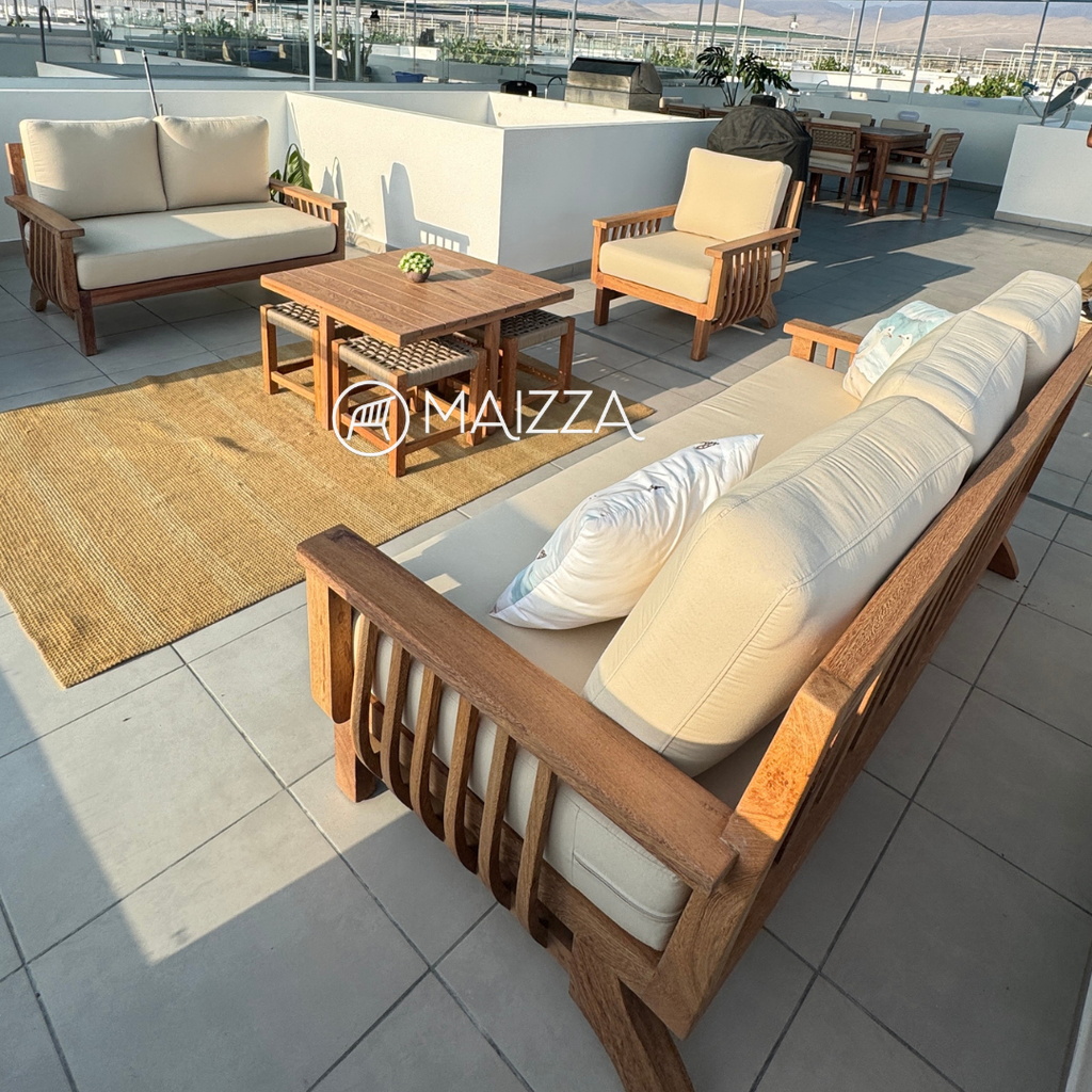 Juego de Sillones (madera) - Set Tokio