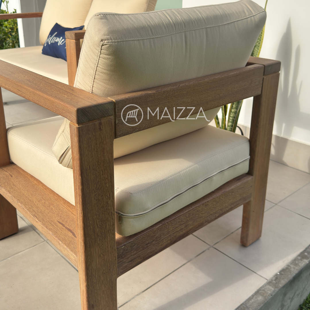 Juego de Sillones (madera) - Set Caliz